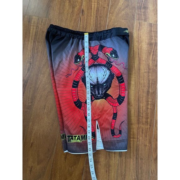 TATAMI FIGHTWEAR Boxing Martial Arts MMA Snake Drawstring Mens Shorts size 36 - Picture 12 of 12